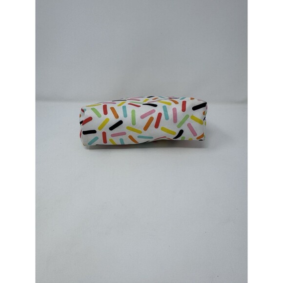Clinique Sprinkles Makeup Toiletry Bag Zipper 8.5”x6” Travel - Picture 3 of 9